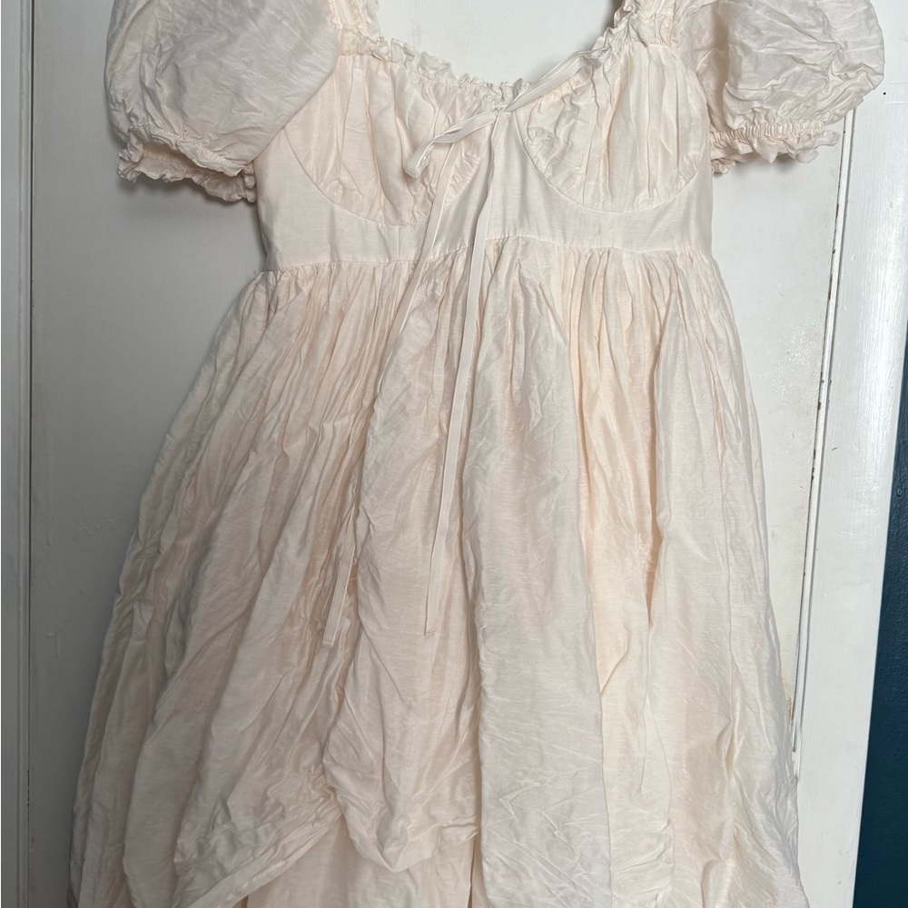 Selkie Cream French Ritz Dress